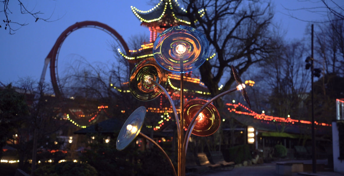 Lamper fra ’Danmarks næste klassiker’ udstilles i Tivoli